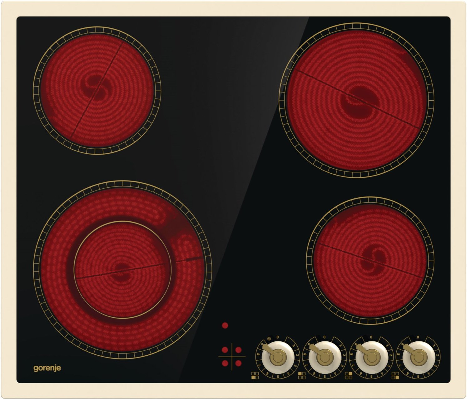 EC642CLI Autark-Glaskeramikfeld beige