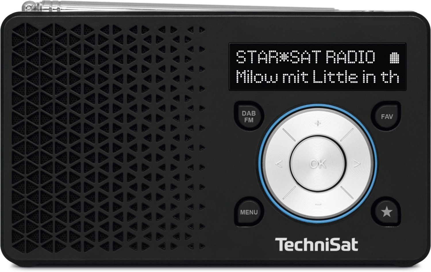DigitRadio 1 Taschenradio schwarz/silber