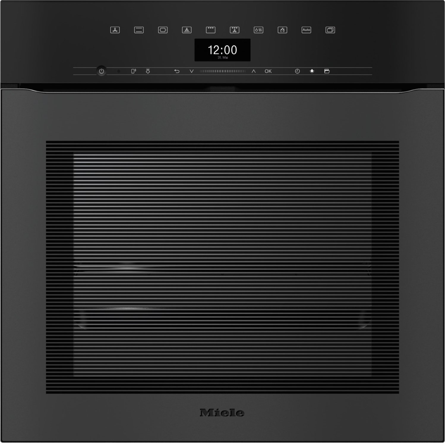 H 7464 BPX 125 Gala Ed Einbaubackofen Obsidianschwarz matt