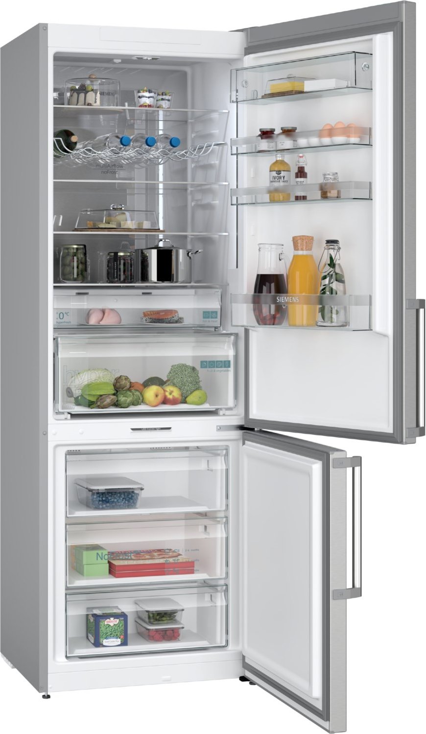 KG49NAICT Kühl-/Gefrierkombination edelstahl/cleansteel