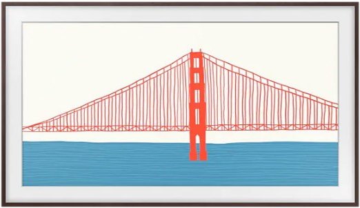 Austauschbarer Rahmen für The Frame 43" (2021) braun