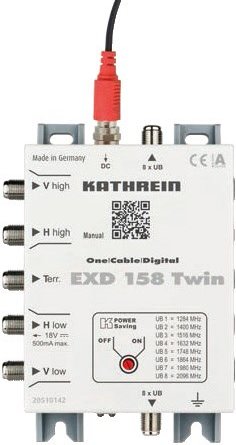 EXD 158 Twin Einkabel-Multischalter
