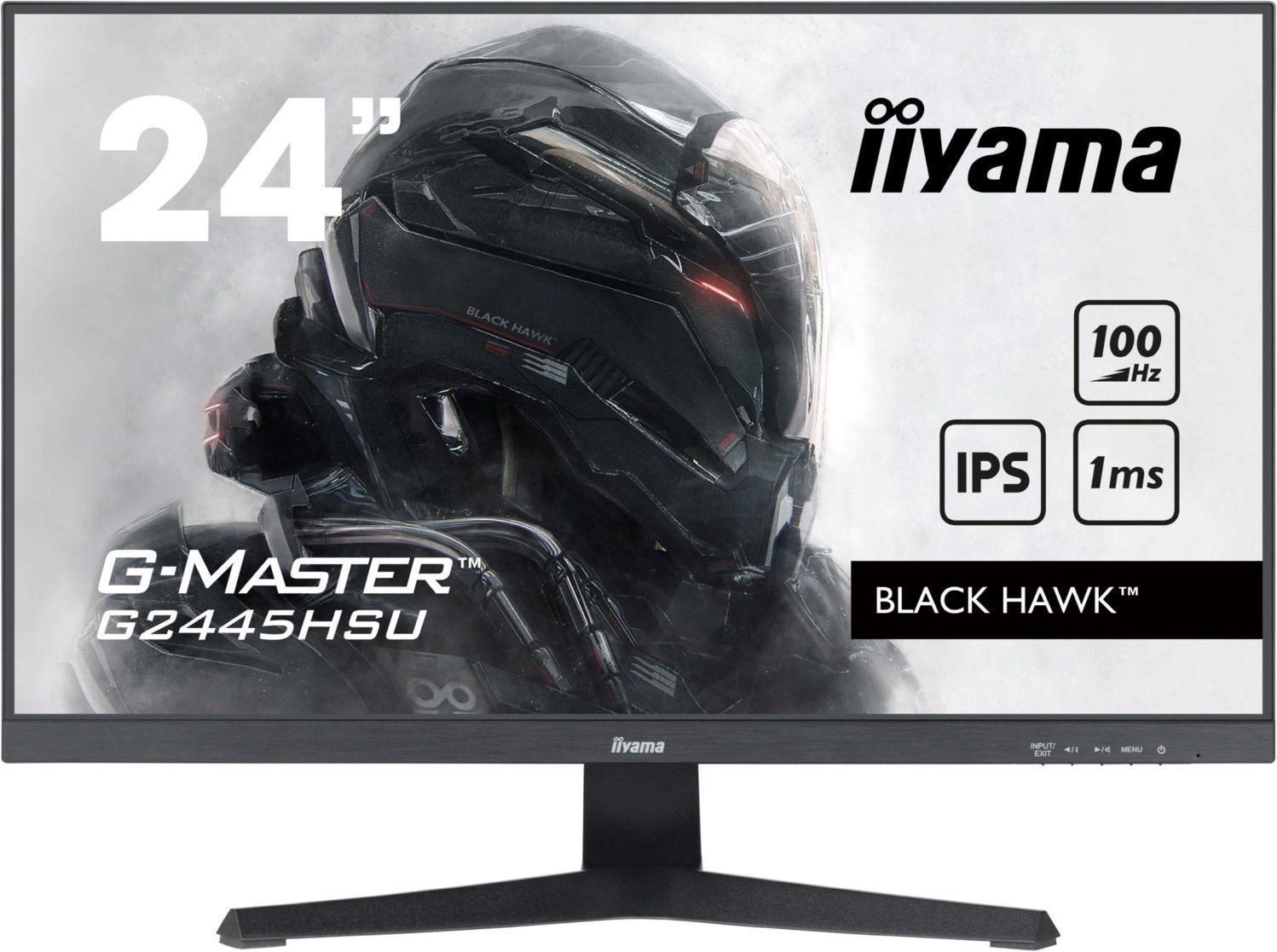 G-Master G2445HSU-B2 61 cm (24") Gaming Monitor mattschwarz