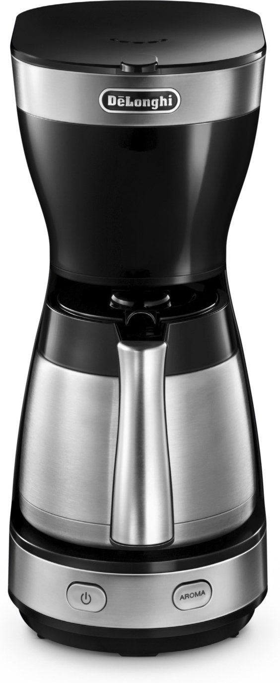 ICM16710 Kaffeeautomat silber/schwarz