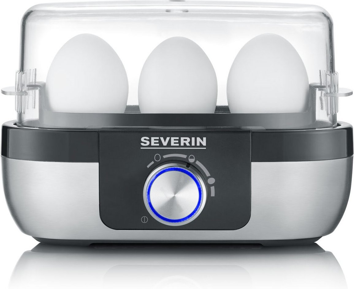 EK 3163 Eierkocher edelstahl-gebürstet/schwarz