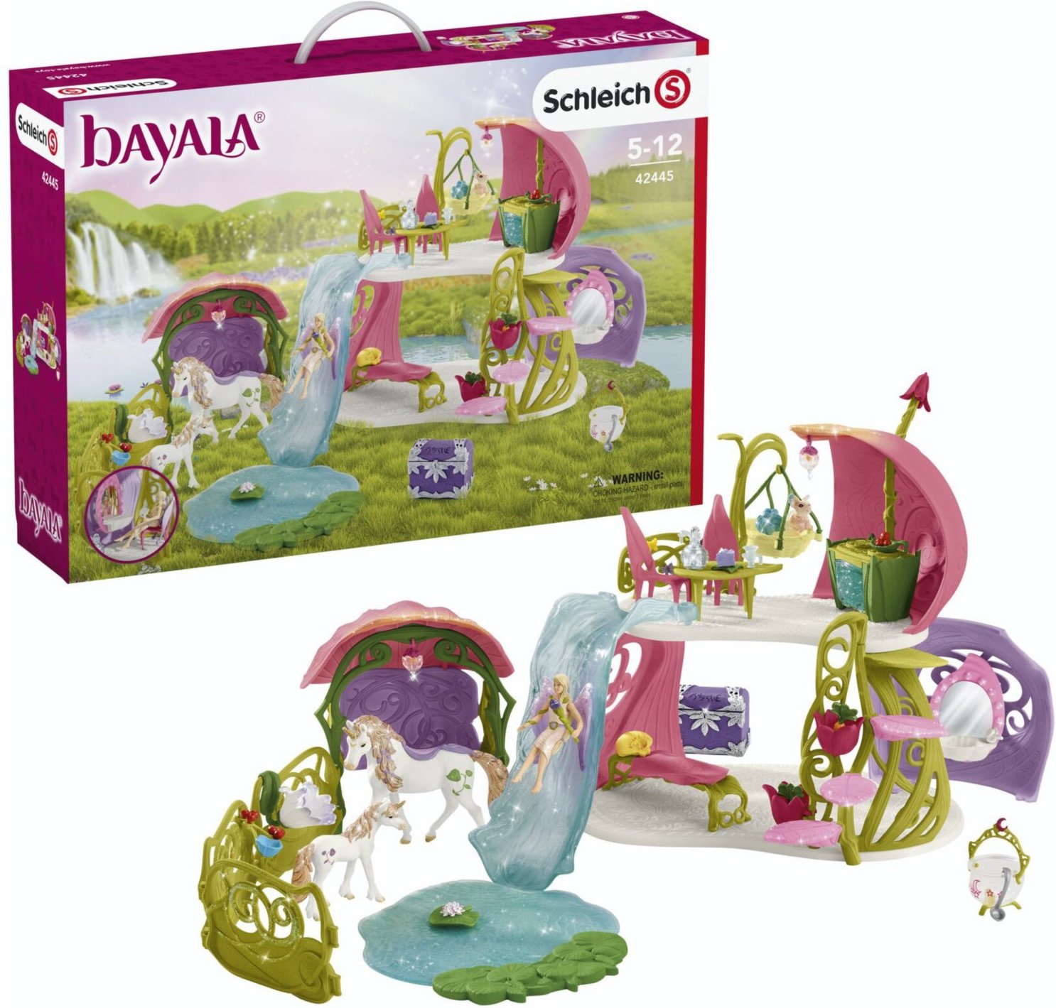 bayala Glitzerndes Blütenhaus Figur inkl. Zubehör