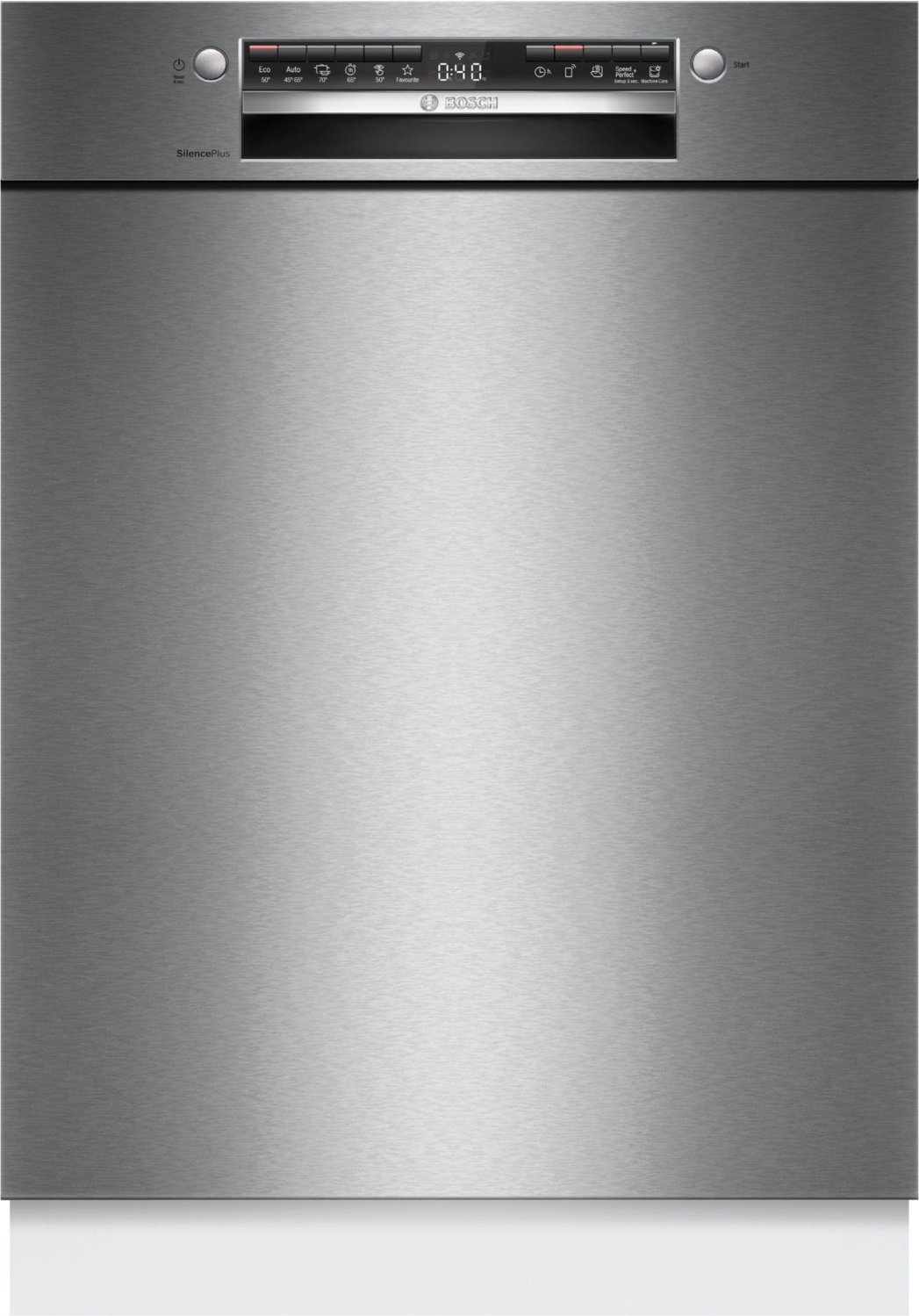 SMU4ECS08E Unterbau-Geschirrspüler 60 cm edelstahl