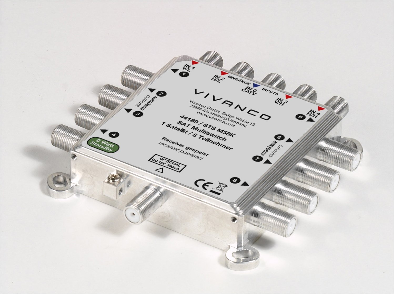 STS M58K SAT Multischalter 5/8