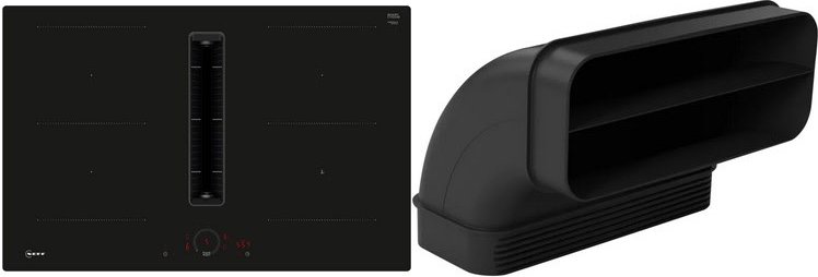 V58NHQGA7 Autark-Induktionsfeld mit Dunstabzug bestehend aus V58NHQ4L0 + Z861SB2 rahmenlos