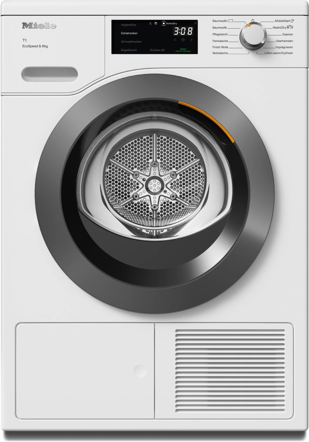 TCF 760 WP Wärmepumpentrockner lotosweiß