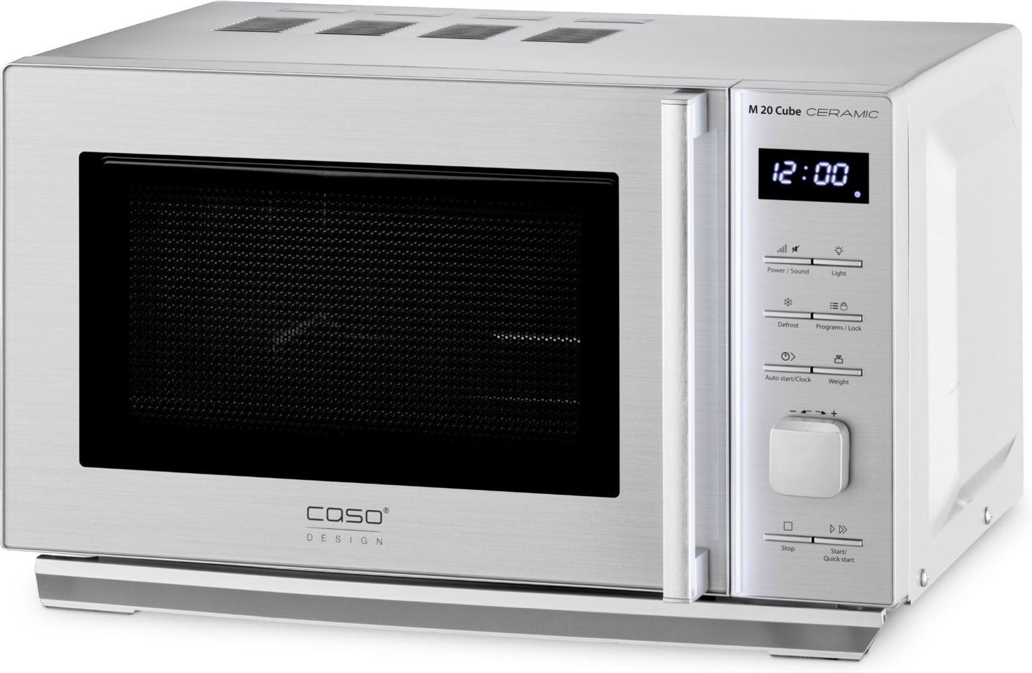 M 20 Cube Ceramic Stand-Solo-Mikrowelle silber