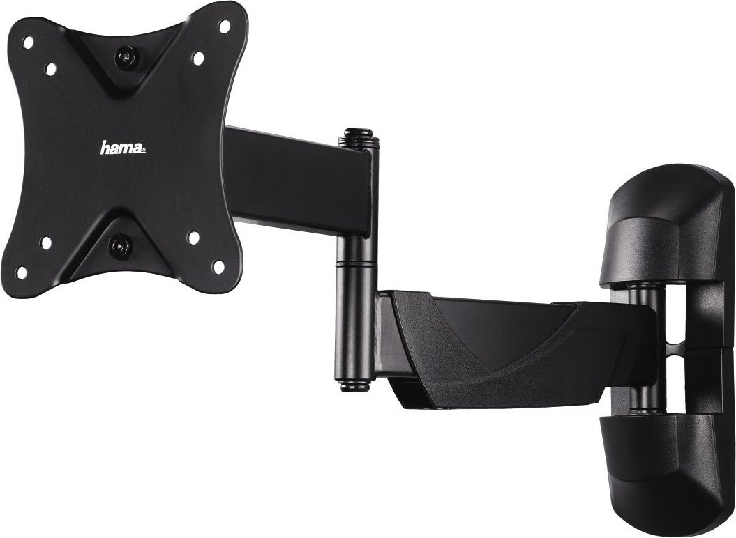 TV-Wandhalterung Fullmotion (26") 3 Sterne, 2 Arme schwarz