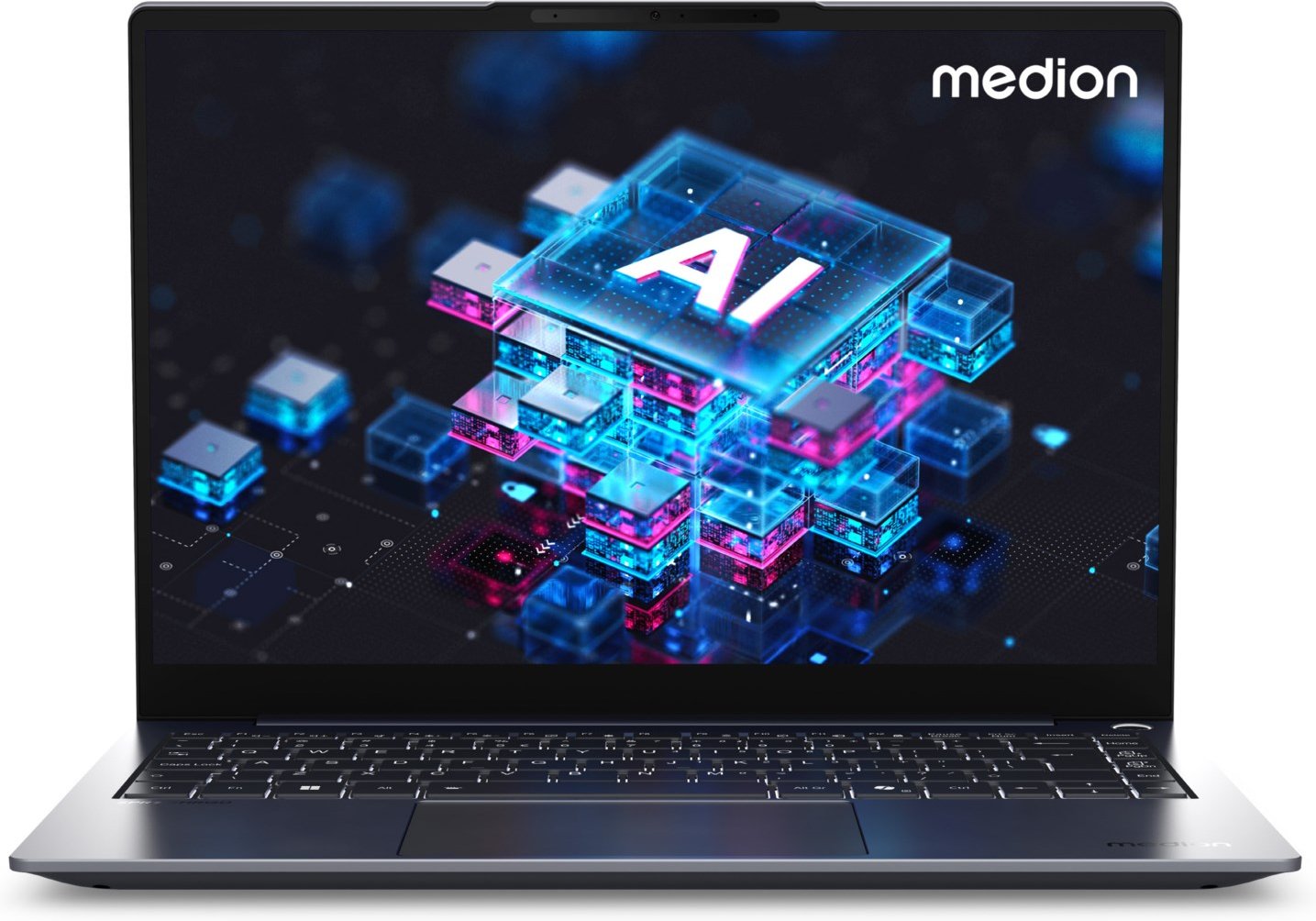 SPRCHRGD 14 S2 (MD62722) 35,56 cm (14") Notebook precision grey, 32 GB RAM, 1000 GB SSD, Intel Core Ultra 7 Prozessor, W...