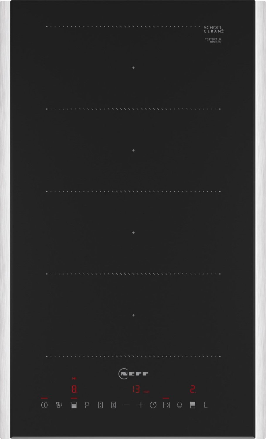 T63TDX1L0 Autark-Induktionskochfeld schwarz