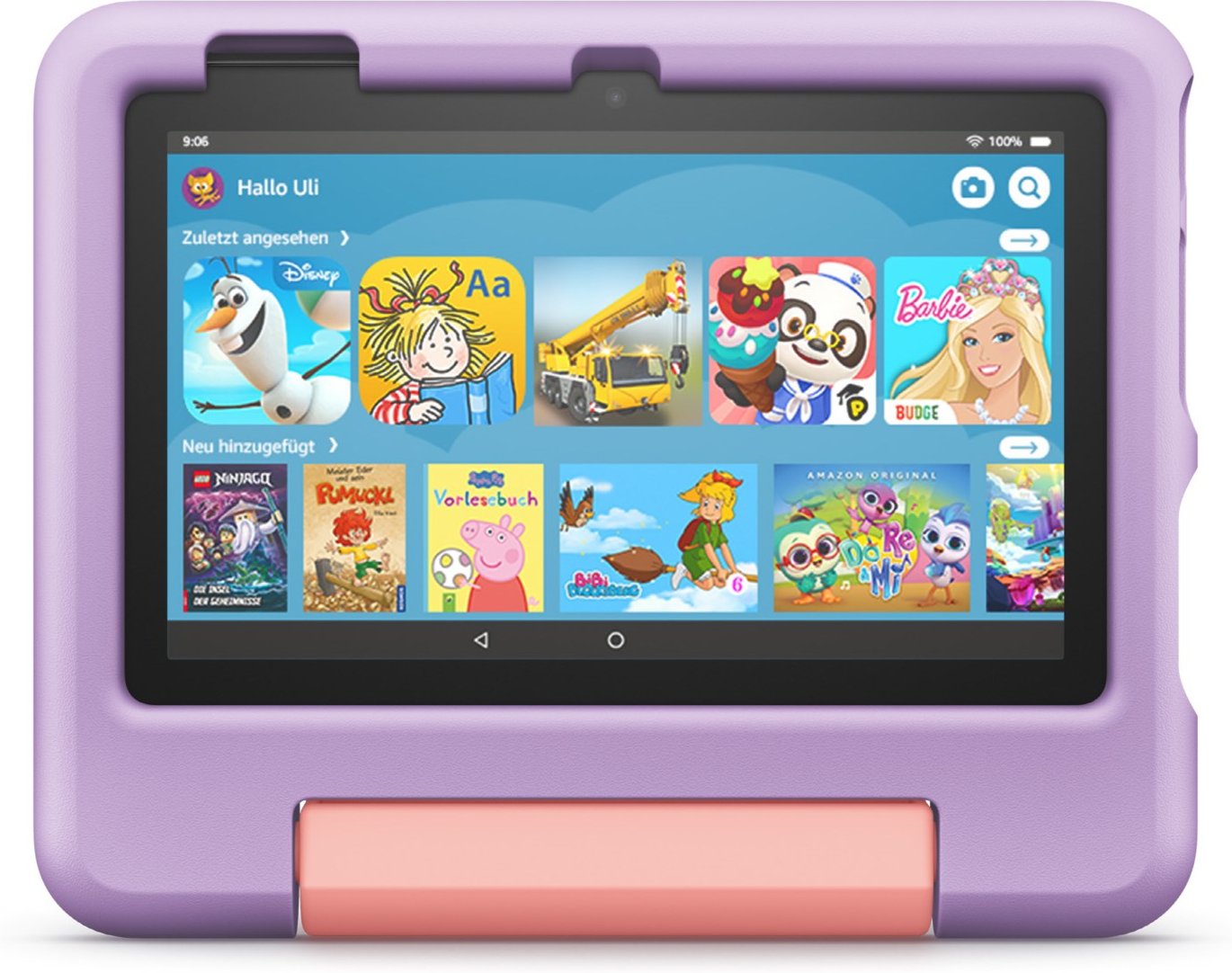 Fire 7 Kids Edition (16GB) Tablet schwarz/violett