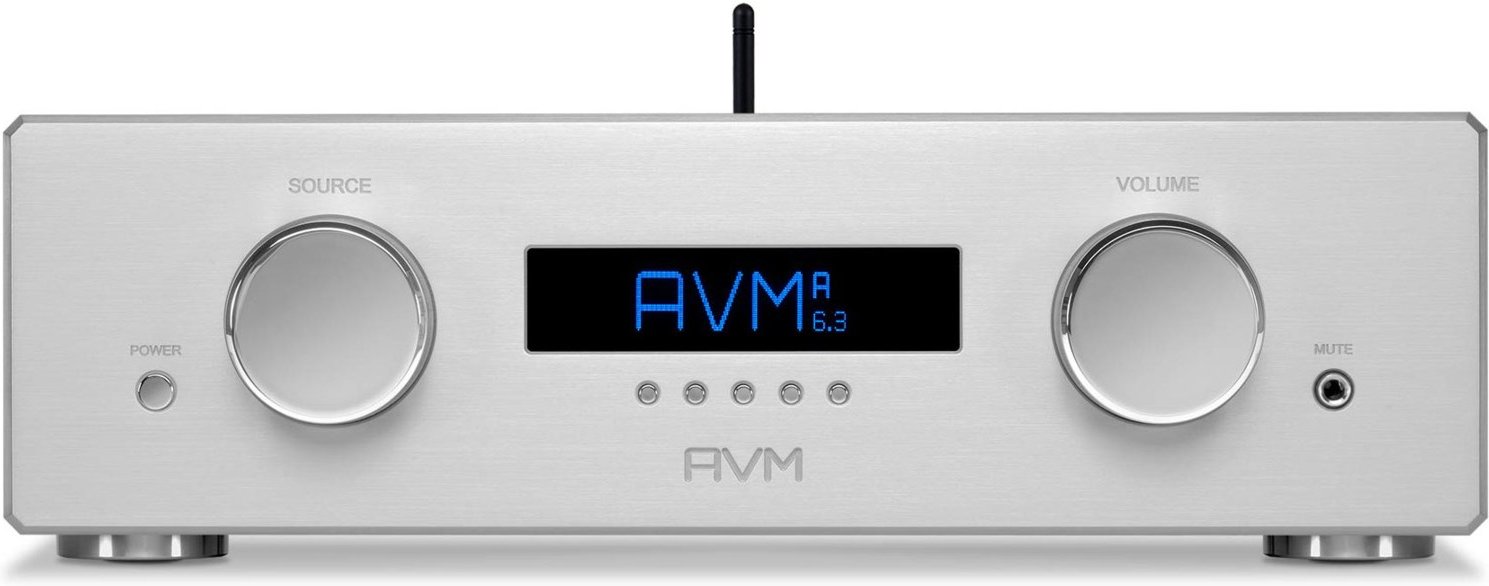 Ovation A6.3 Vollverstärker Stereo silber