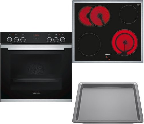 EQ211KA1EU Herdset HE213ABS0 + EA64RGNA1E + HZ532000 edelstahl + edelstahl