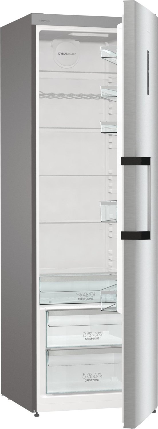 R619DAXL6 Standkühlschrank grau metallic