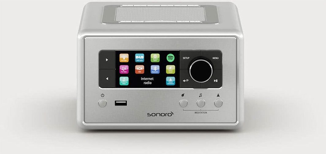 Relax Internetradio silber Hochglanz