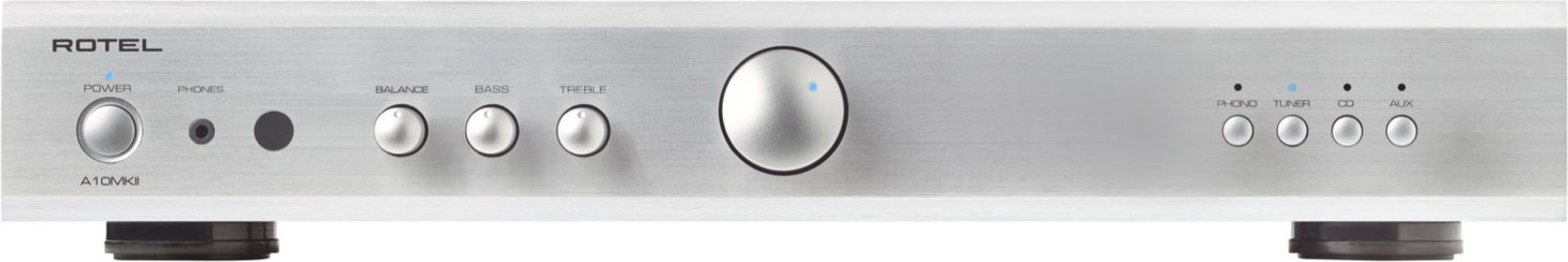 A10 MKII Vollverstärker silber