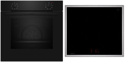 BX16IB Herdset mit Induktionskochfeld B1DCA0AK0 + T46SBE1L0 schwarz