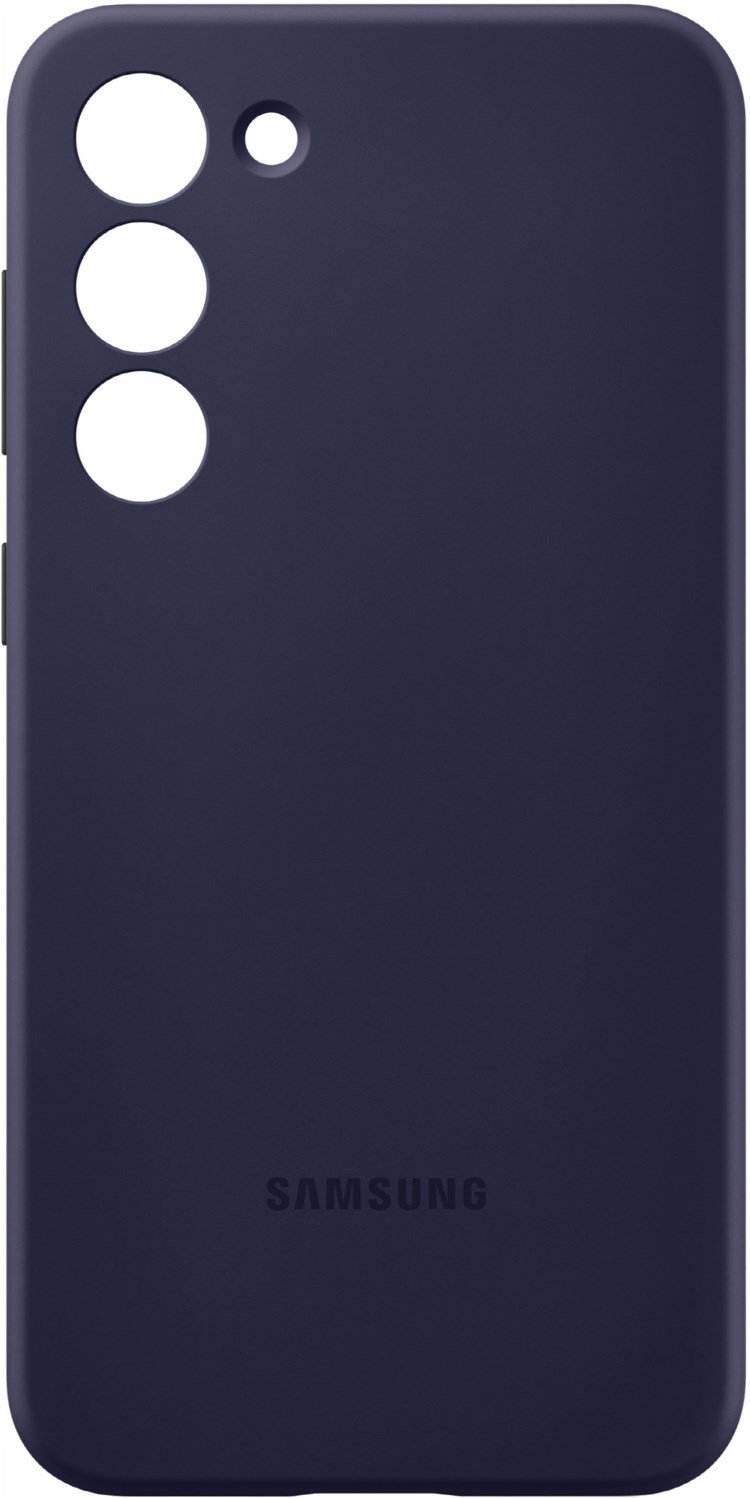 Silicone Case für Galaxy S23+ navy