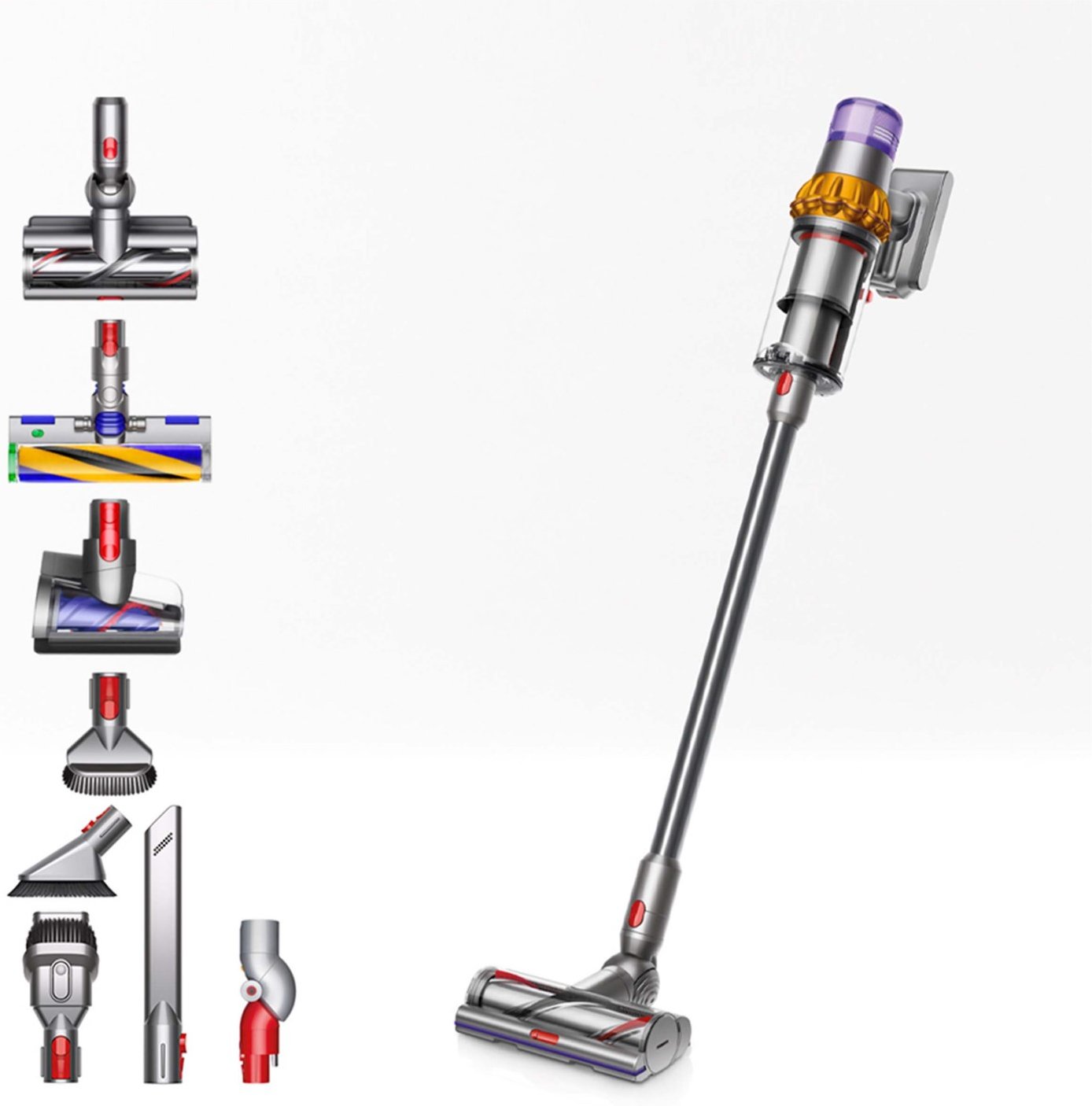 Thumbnail - V15 Detect Absolute Stielsauger nickel satin gelb/glanz nickel