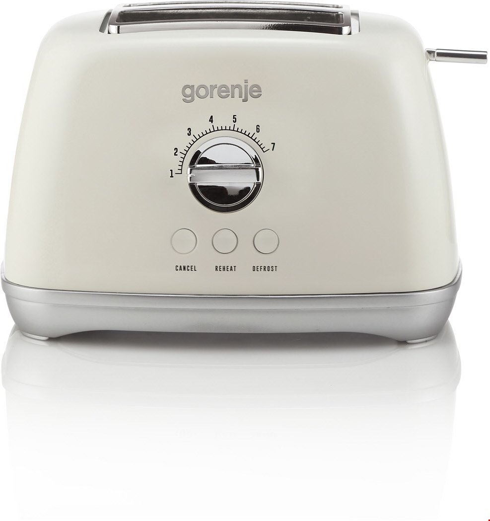 T900RL Kompakt-Toaster champagner