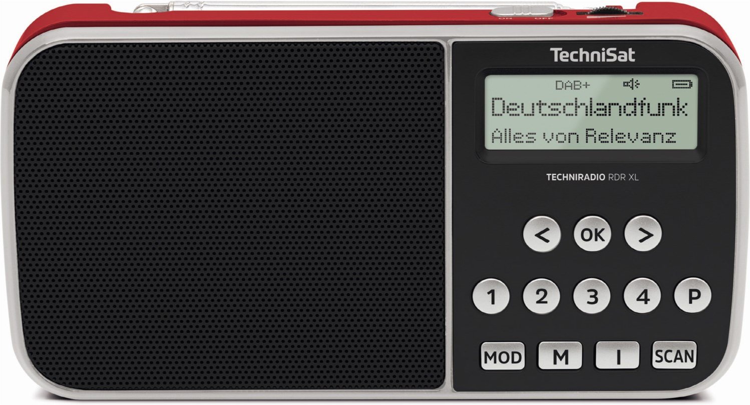 TechniRadio RDR XL Portables Radio rot