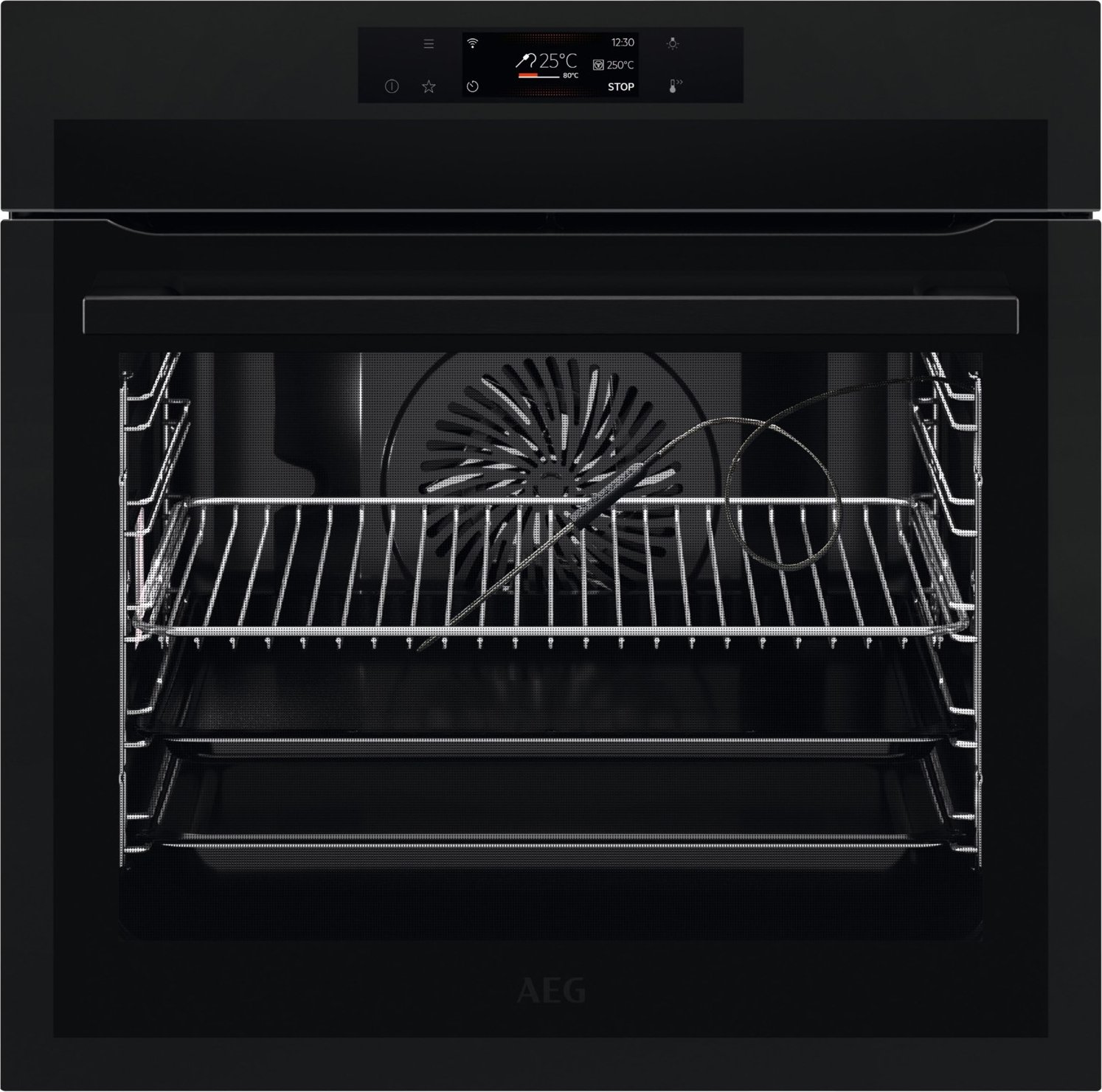 BPE748380T Einbaubackofen matt black