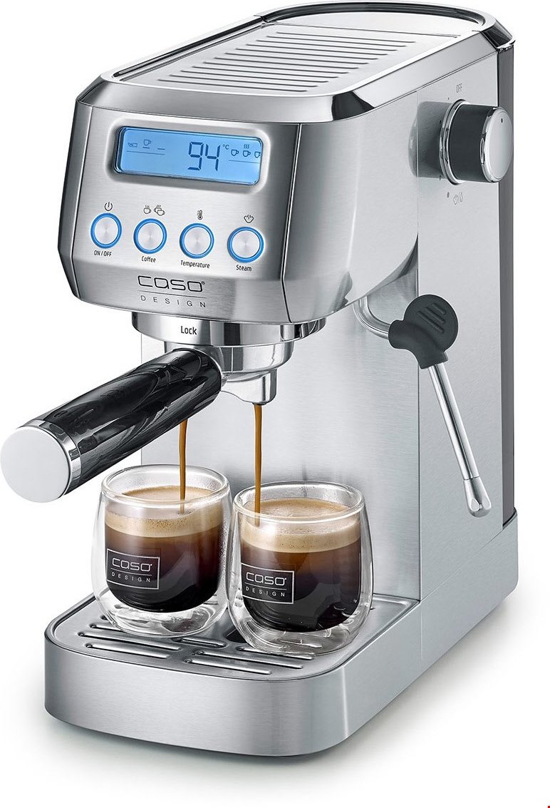 Espresso Gourmet Crema Siebträgermaschine