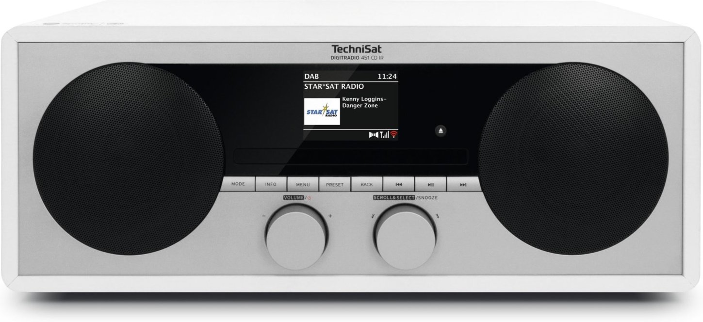 DigitRadio 451 CD IR CD/Radio-System weiß