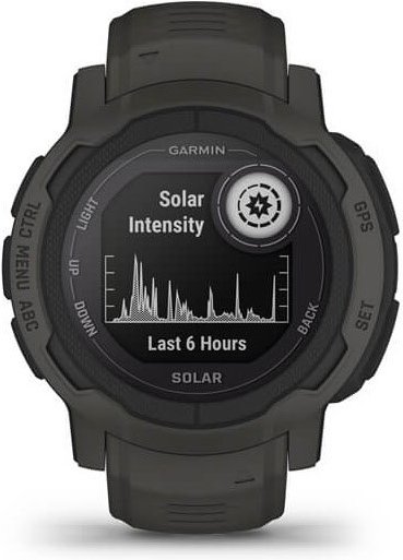 Instinct 2 Solar Sportuhr schiefergrau