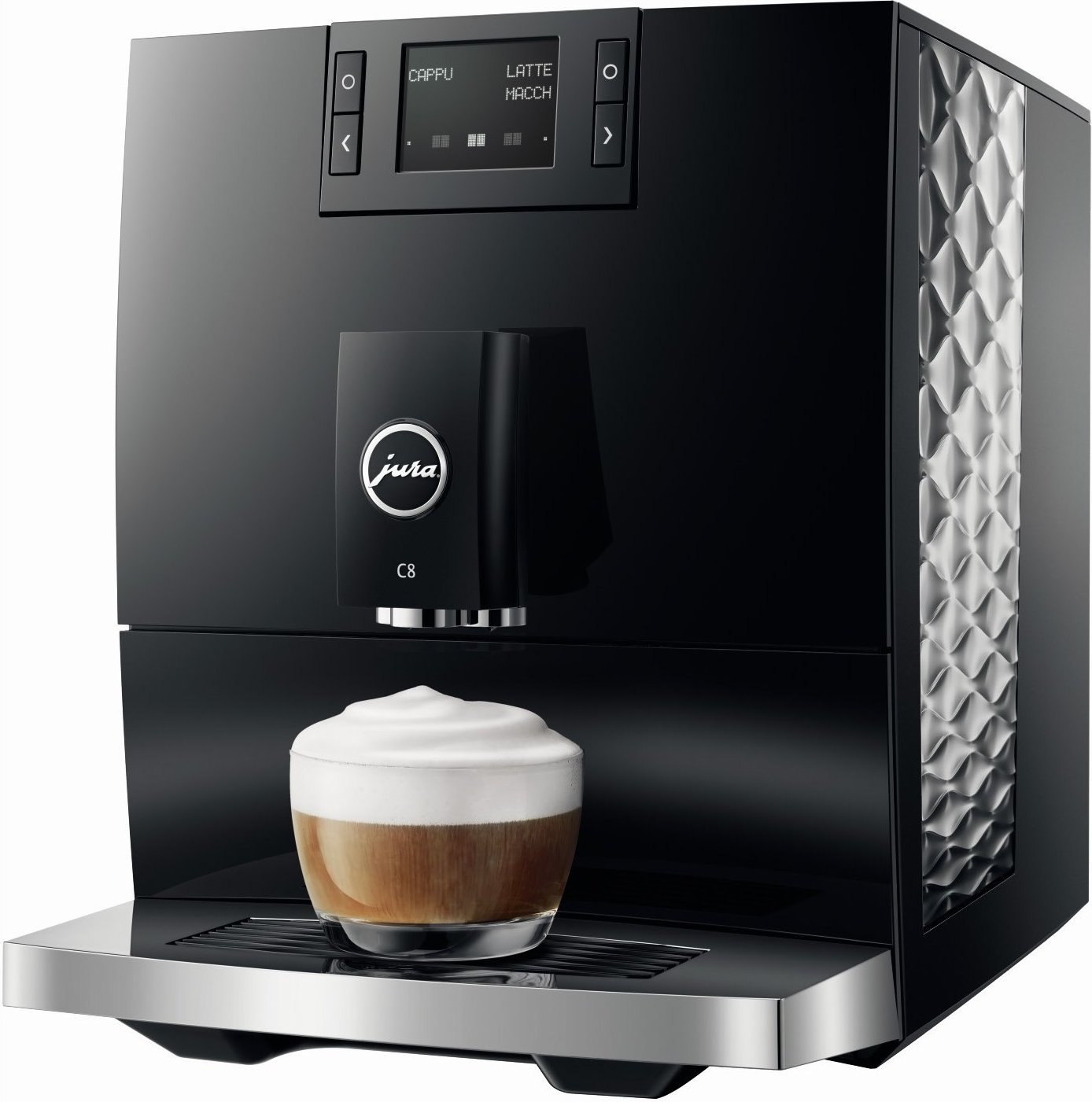 C8 Kaffee-Vollautomat Piano Black (EA)