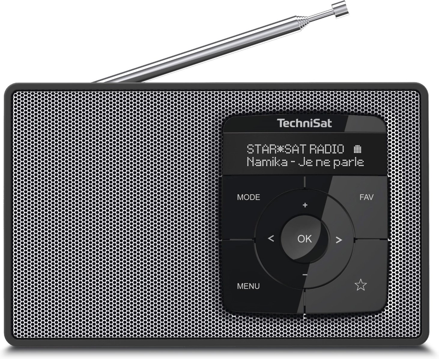 DigitRadio 2 Portables Radio schwarz/silber