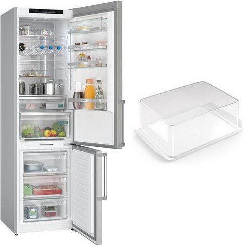 Thumbnail - MK69KGNIAA Kühl-/Gefrierkombination bestehend aus KG39NAIAT + KSGGZM00 edelstahl/cleansteel