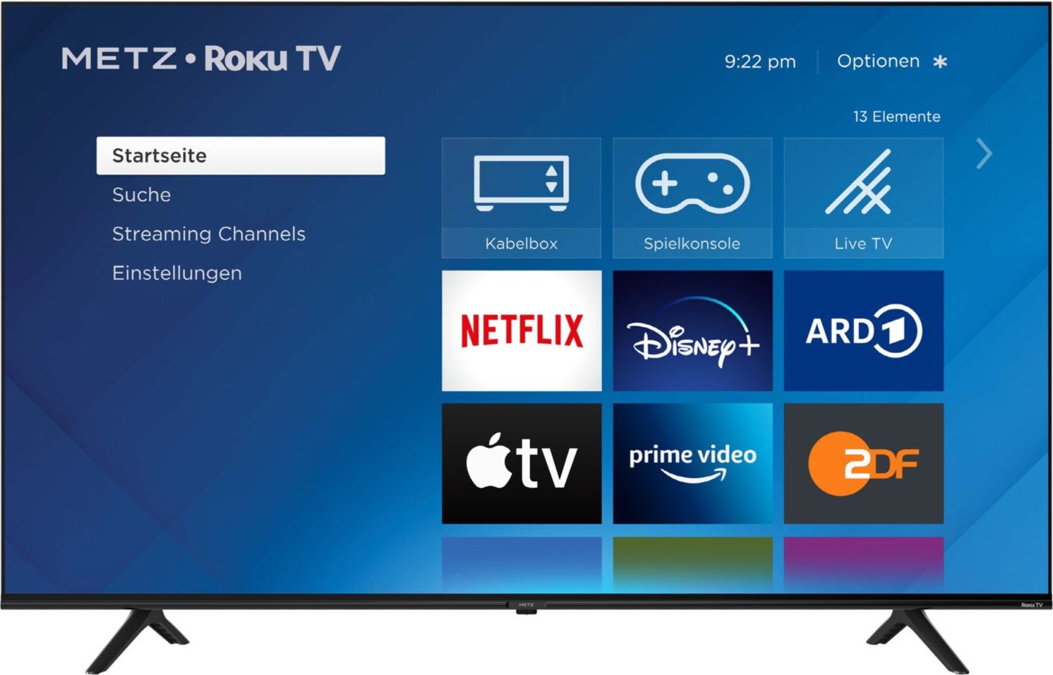 43MUD6021Z Roku TV 108 cm (43") LCD-TV mit LED-Technik