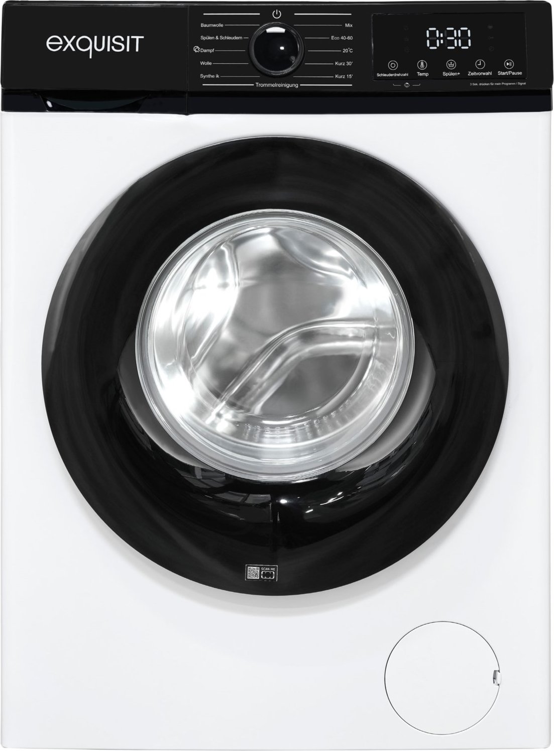 WA6312-370A Stand-Waschmaschine-Frontlader weiß