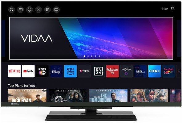 32WV3E63DA 80 cm (32") LCD-TV mit LED-Technik schwarz