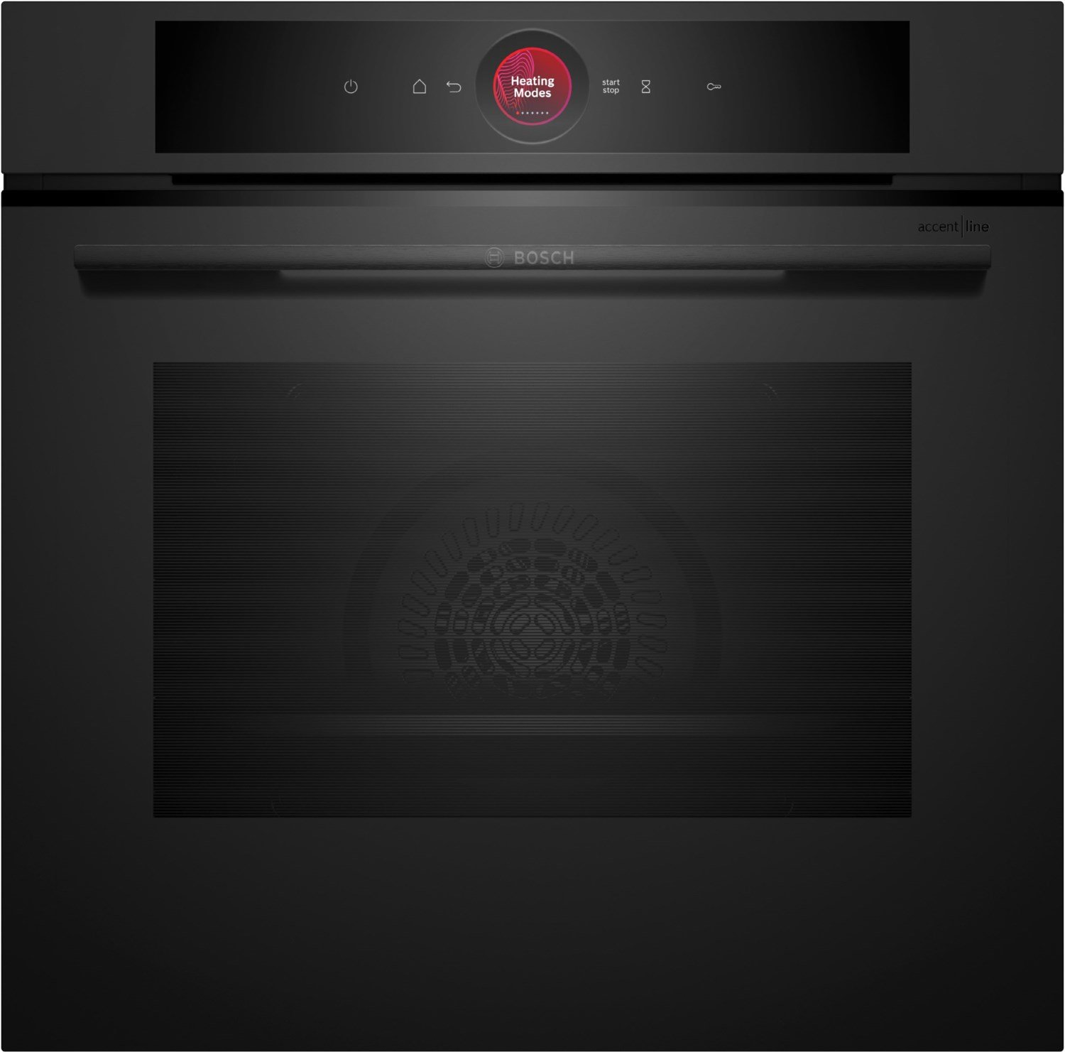 HBG974LM1 Einbaubackofen mattschwarz