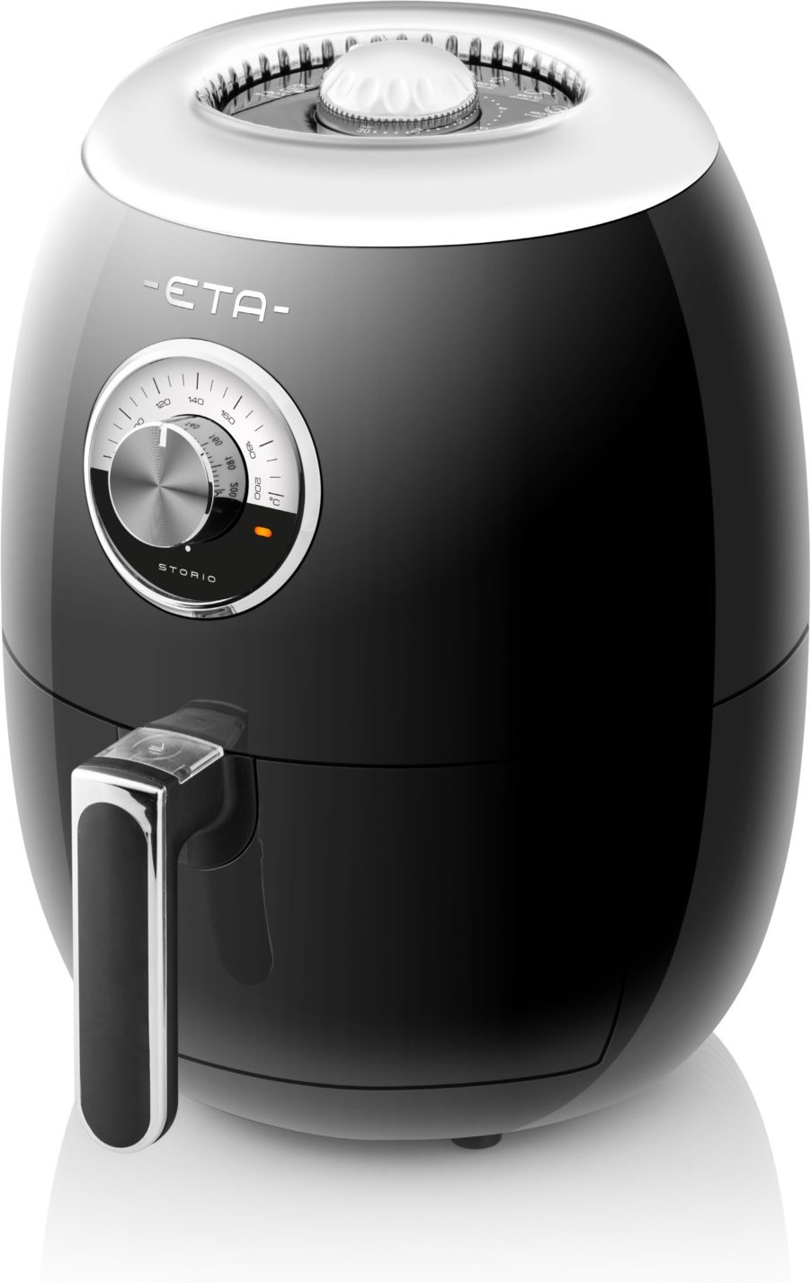 Storio Heißluft-Fritteuse schwarz