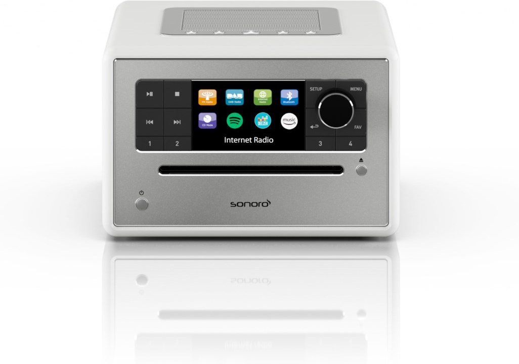 Elite CD/Radio-System weiß