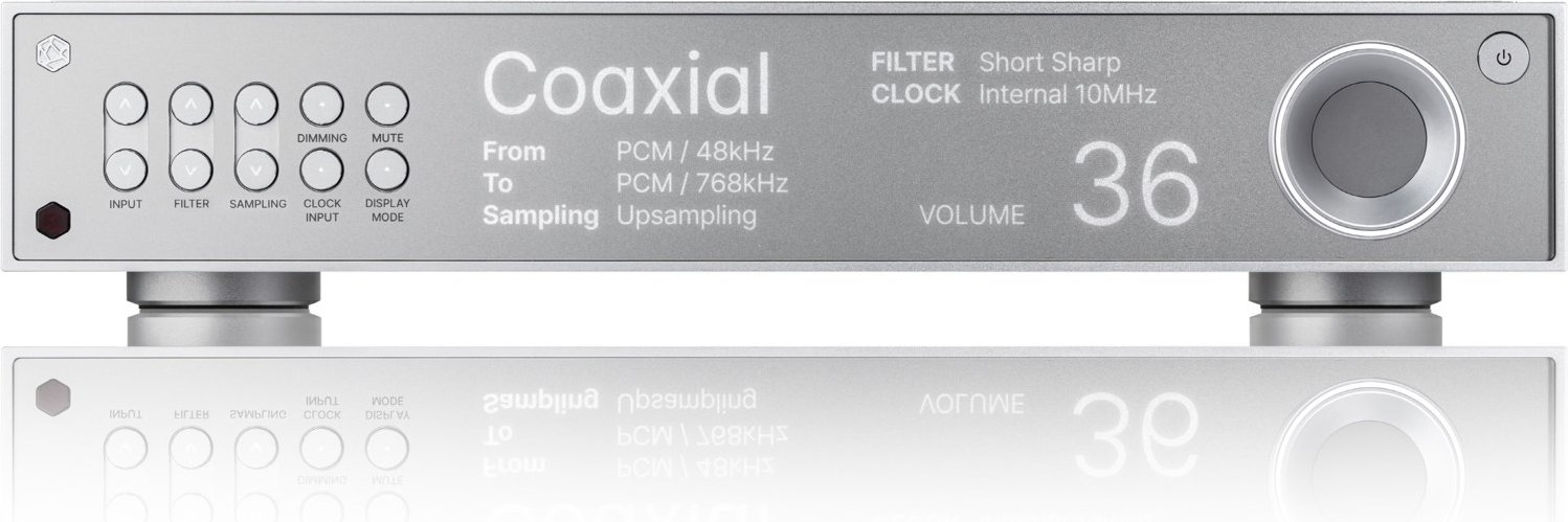 RD 160 Vorverstärker mit DAC-Modul silber