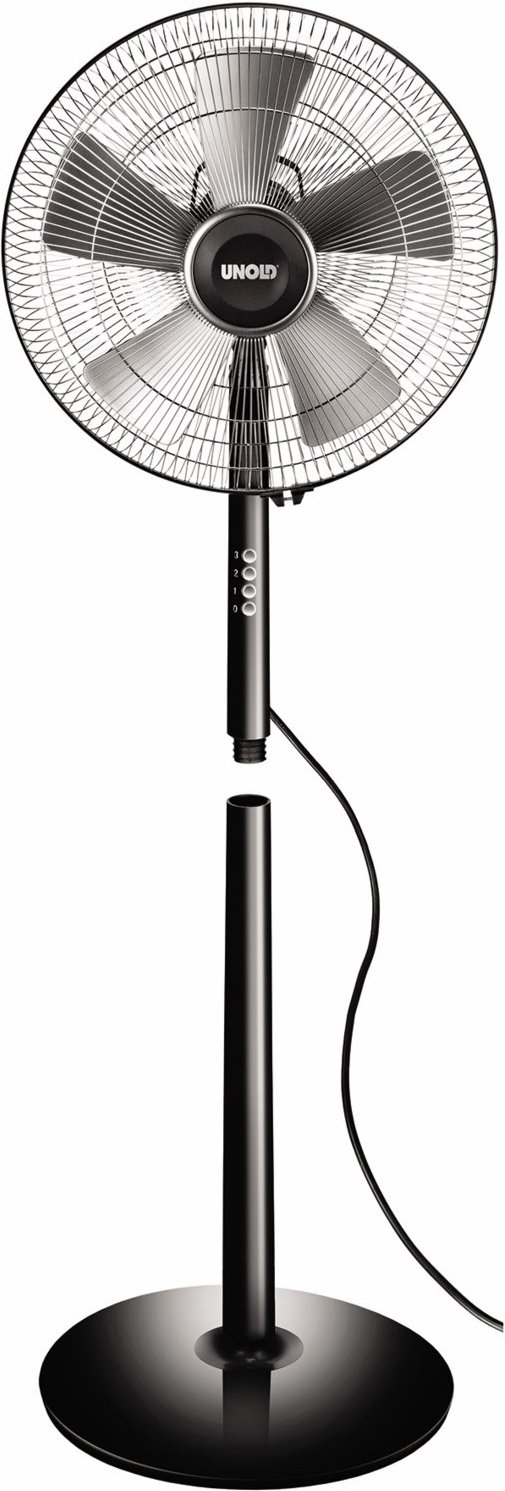 86825 Standventilator Silverline schwarz/silber