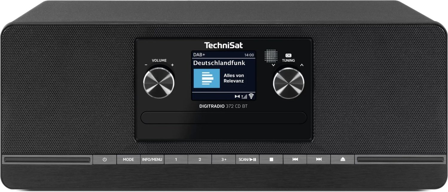 DigitRadio 372 CD BT CD/Radio-System schwarz