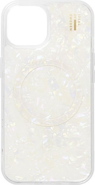 Perlised Case MagSafe für iPhone 13/14/15 weiß