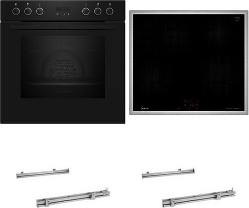 HMK220IP Herdset mit Induktionskochfeld bestehend aus E2CCG6AK4+M56SBF1M0+2xZ1608BX0