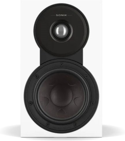 SONIK 1 /Stück Klein-/Regallautsprecher weiss