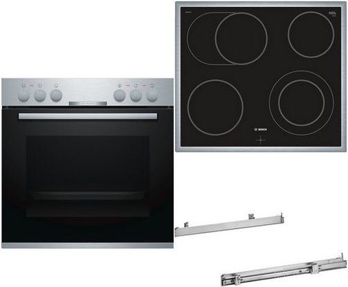 HND211US61 Herdset bestehend aus HEA510BS2 + NKN645GA1E + HEZ538000 edelstahl + edelstahl