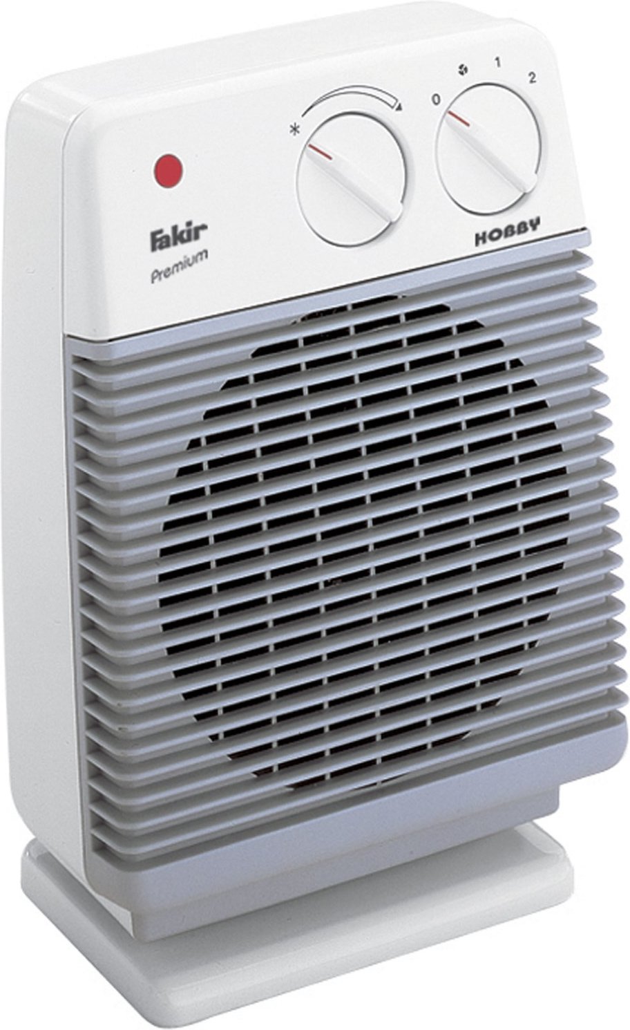 Hobby Heizlüfter hellgrau/perlweiß